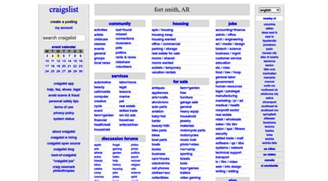 craigslist fort smith|craigslist list fort smith.